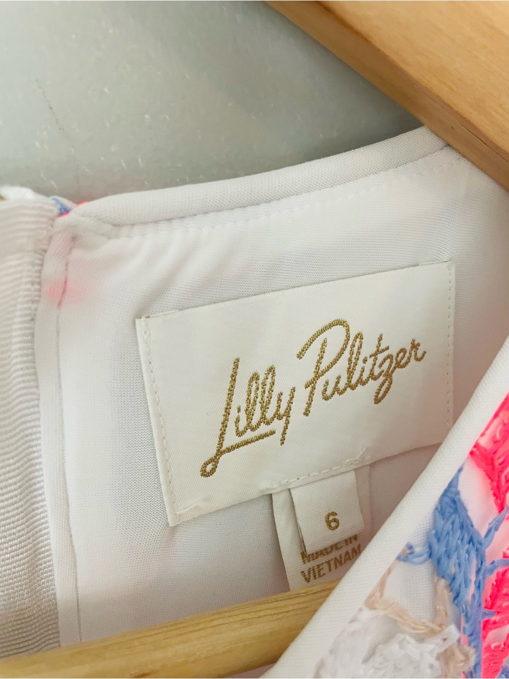 Lilly Pulitzer Leyla Shift Dress Unicorn - Picture 5 of 13